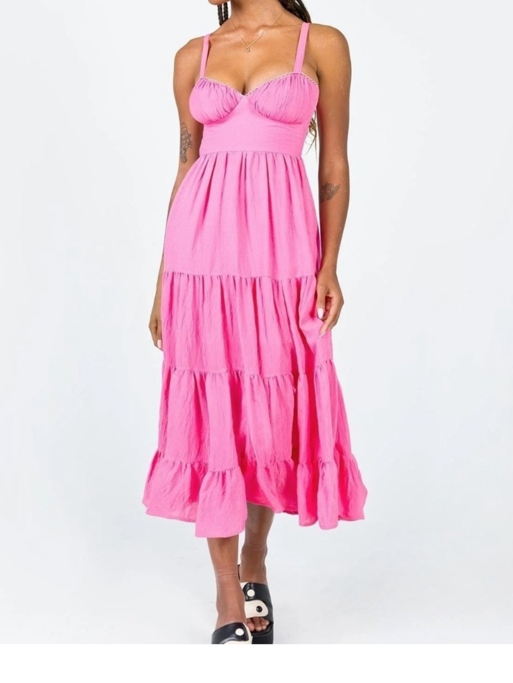 Princess Polly  Ruffled Maxi Dress